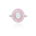 Charisma White Silver 925 Ring