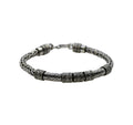 Knitted Oxidized Silver 925 Bracelets