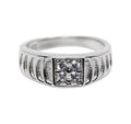 Studded Ripple Silver 925 Ring Kid Baby