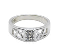Sparkle Mesh Silver 925 Ring Kid Baby