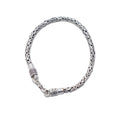 Twine Link Silver 925 Bracelet