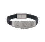 Embellished Om Belt Silver 925 Bracelets