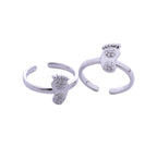 Foot Design Silver 925 Toe Ring