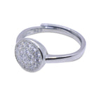 Pranvi Studded Silver 925 Ring