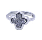 Poppy Silver 925 Ring