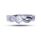 Freya Studded Silver 925 Ring
