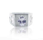 Neel Studded Silver 925 Ring