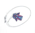 Evil Eye Studded Silver 925 Chain