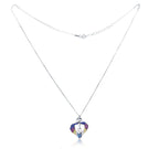 Multi Color Duck Silver 925 Chain