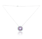 Multi Color Star Silver 925 Chain