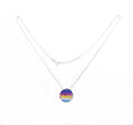Studded Sun Silver 925 Chain