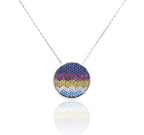 Studded Sun Silver 925 Chain