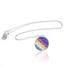 Studded Sun Silver 925 Chain
