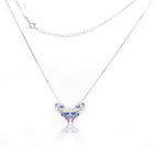 Multicolor Butterfly Silver 925 Chain