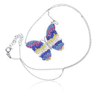 Colorful Butterfly Silver 925 Chain