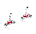 Ladies Tops Silver Car Designe Earring
