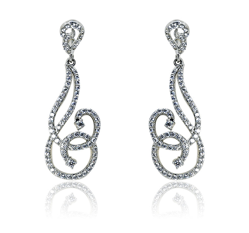 Arushi Silver 925 Dangler Earring