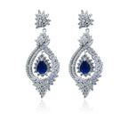 Adaa Silver 925 Dangler Earring