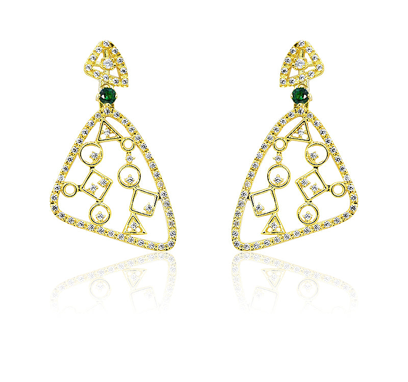 Aliza Silver 9925 Danglers Earring