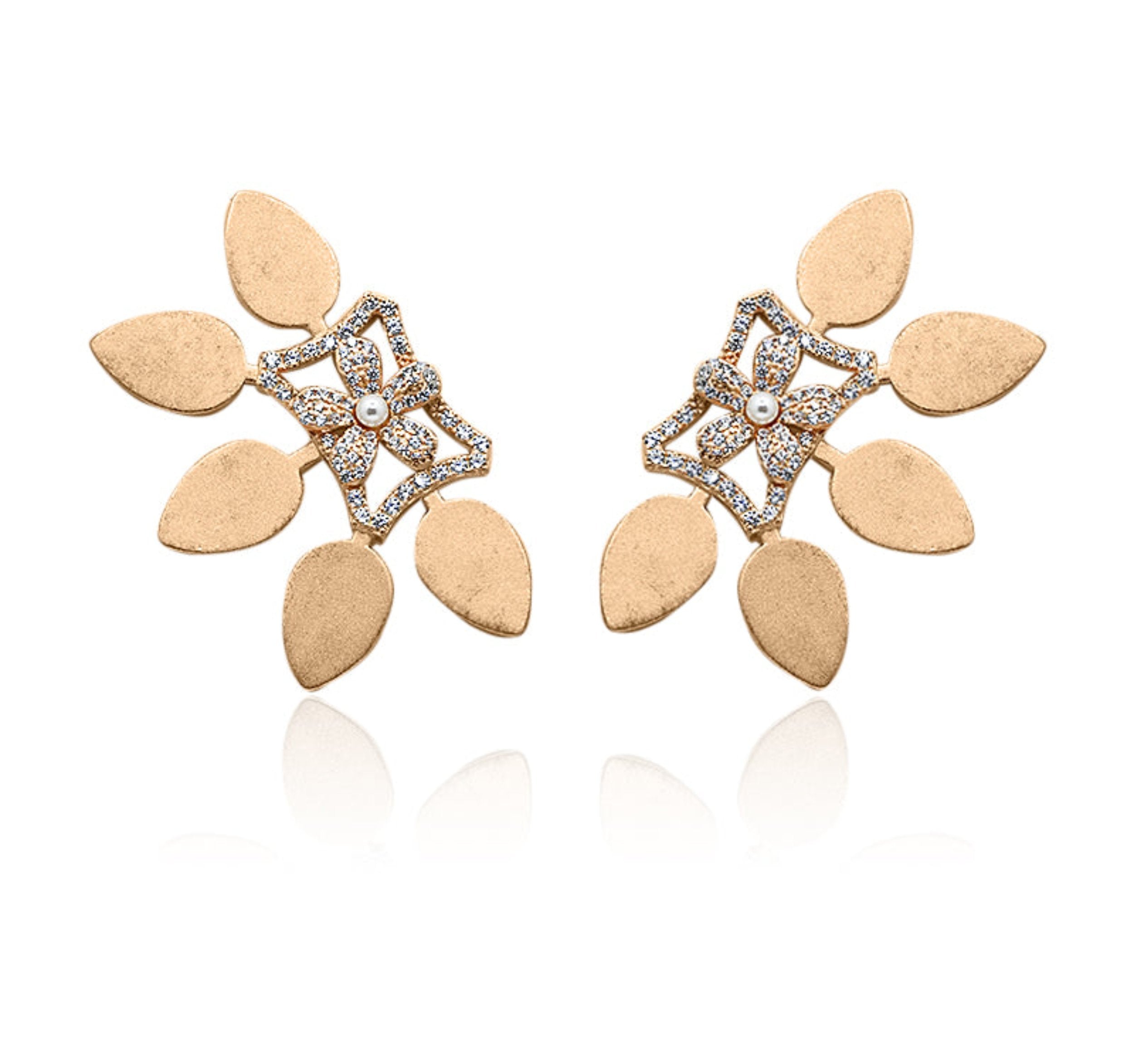 5 Petals Silver 925 Studs