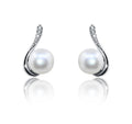 Jasmine Pearl Silver 925 Studs