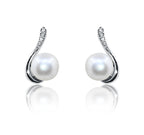 Jasmine Pearl Silver 925 Studs