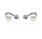 Jasmine Pearl Silver 925 Studs