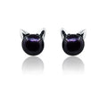 Miss Cat Pearl Silver 925 Studs