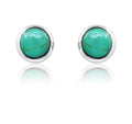 Aashni Turquoise Green Silver 925 Earring