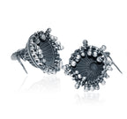 Falak Silver 925 Jhumka Earrings