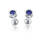 Natalie Blue Silver 925 Studs