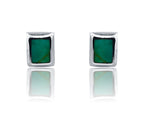 Himanshi Turquoise Green Silver 925 Studs