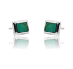 Himanshi Turquoise Green Silver 925 Studs