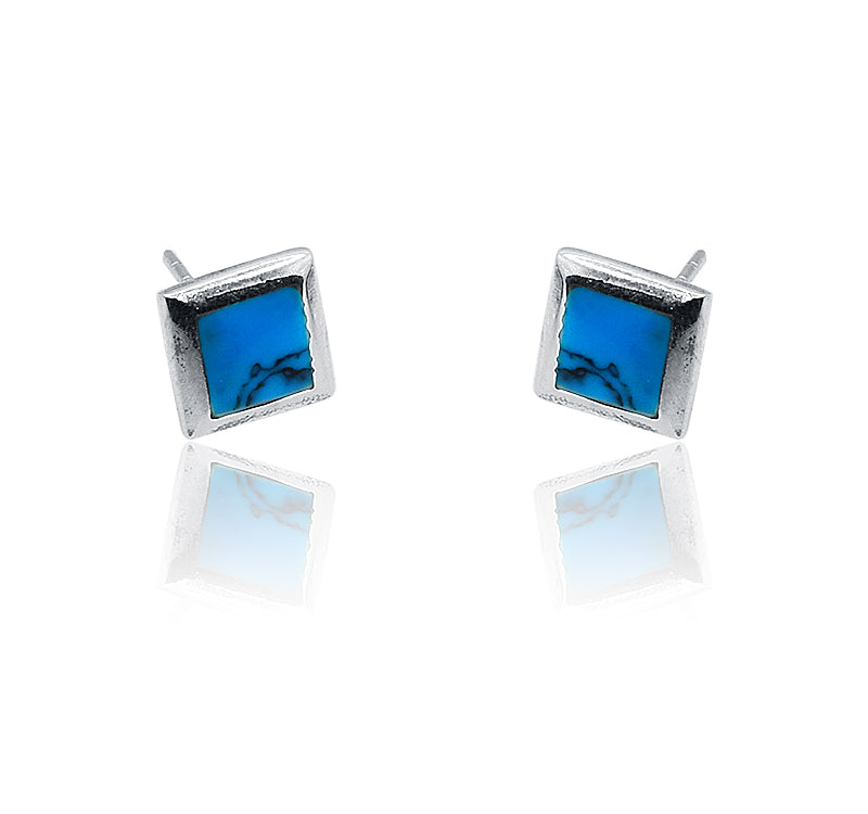 Ahaana Turquoise Silver 925 Earring