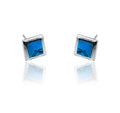 Hema Turquoise Blue Silver 925 Studs