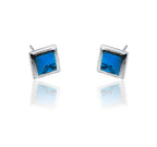 Hema Turquoise Blue Silver 925 Studs