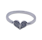Noelle Heart Silver 925 Ring