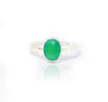 Ashwath Emerald Silver 925 Ring