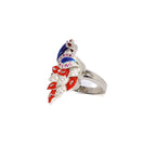 Stevie Peacock Silver 925 Ring