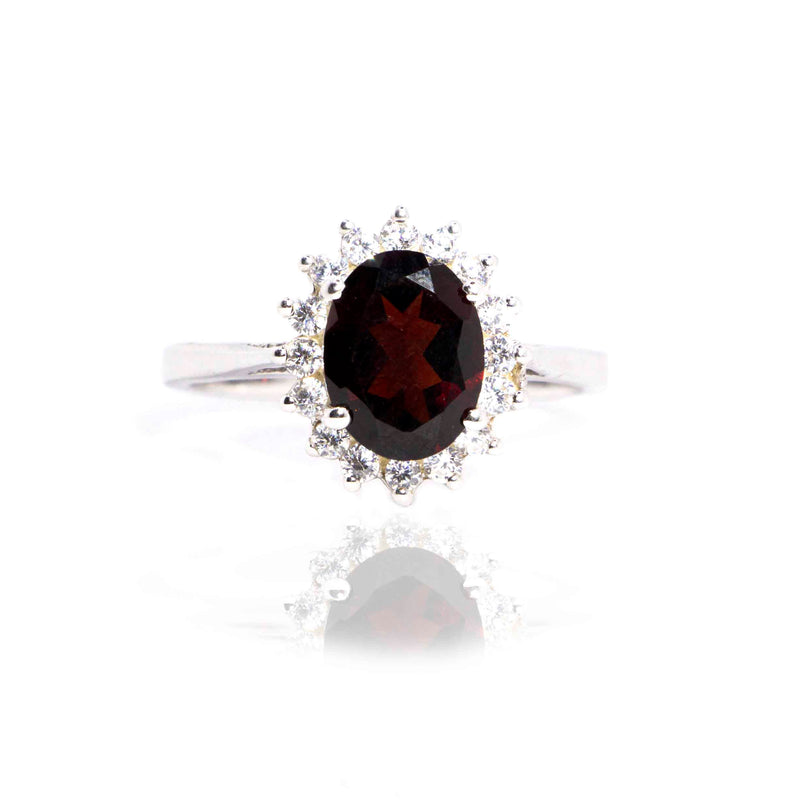 Lime Color Stone Studded Silver 925 Ring