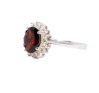 Lime Color Stone Studded Silver 925 Ring