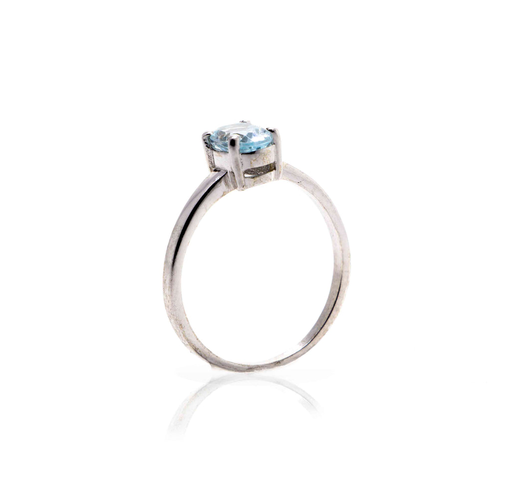 Zanya Blue Silver 925 Ring.