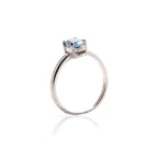 Zanya Blue Silver 925 Ring.