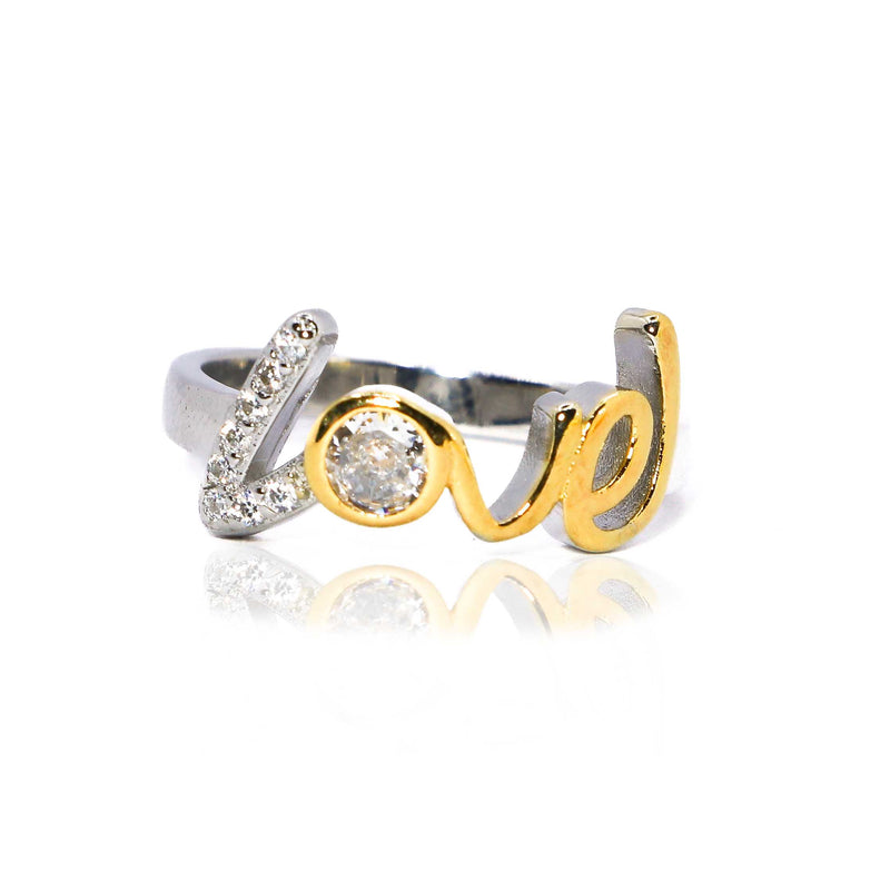 Love Stone Silver 925 Ring