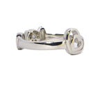 Heart & Love Dual side Silver 925 Ring