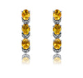 Limoni Yellow Silver 925 Earrings