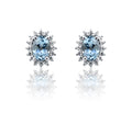 Margaret Blue Silver 925 Studs