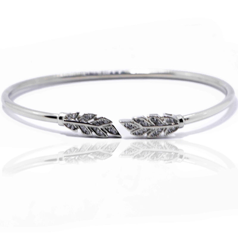 Rowan Leaf Silver 925 Kada