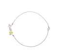Cherry Chain Silver 925 Anklet