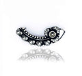 Ethnic Flower Silver 925 Nose Ring